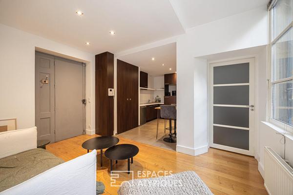 Bel appartement entièrement repensé en plein coeur du quartier Ainay