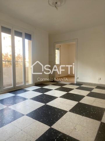 Appartement de type trois entre saint jean et brunet, proches des commodités et transports urbains .