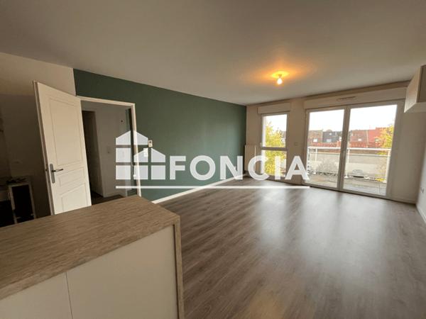 Location Appartement 2 pièces 45.97 m² - 8 RUE DE L'OUEST Croix 59170