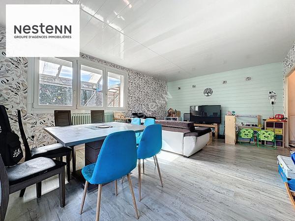 QUIMPER - KERFEUNTEUN CENTRE - Appartement de 4 ch et terrasse