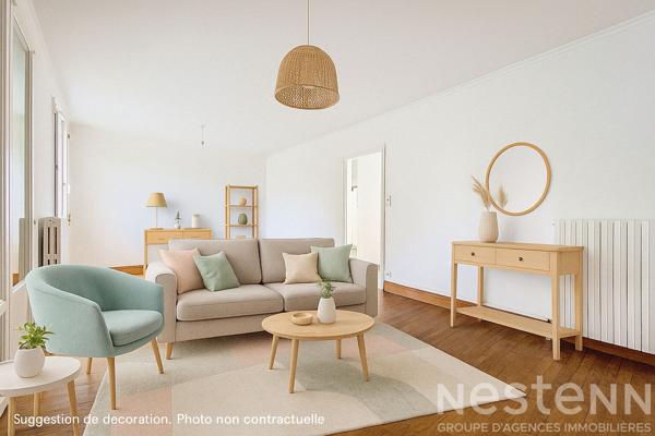 Maison de plain-pied, 2 chambres, proche commerces