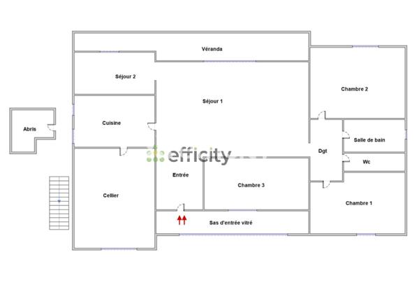 Maison 5 pièces - 97 m²
