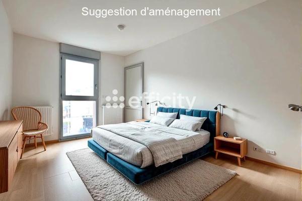 Appartement 2 pièces - 45 m² Exclusivité efficity