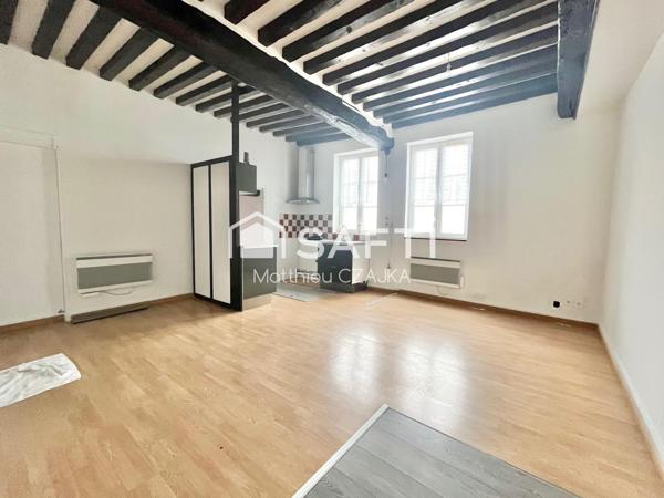 Appartement de 46m2 avec une place de parking privative.