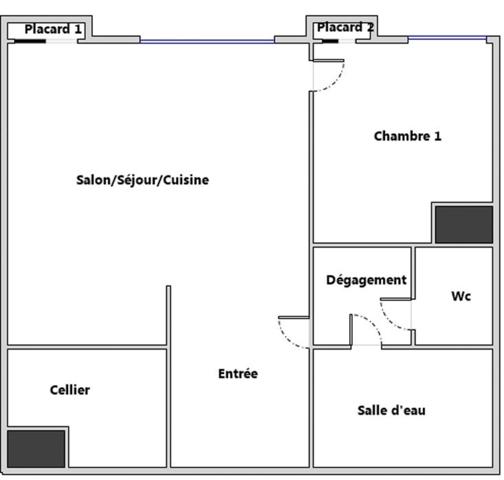 Appartement 32m2 a Mons en Baroeul