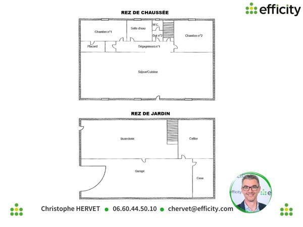 Maison 4 pièces - 87 m² Exclusivité efficity