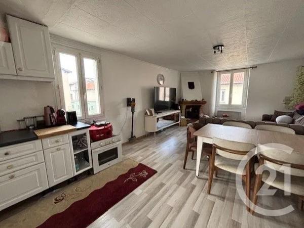 Appartement F3 à vendre  3 pièces - 72 m 2   GIVORS  - 69