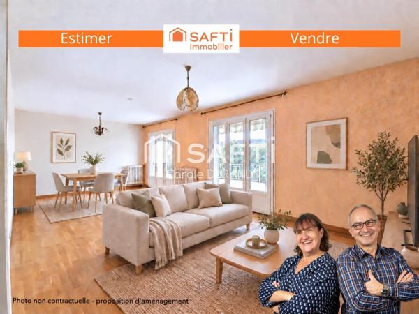 T3 lumineux avec balcons et vue dégagée