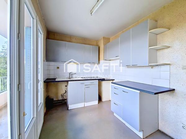 T3 lumineux avec balcons et vue dégagée