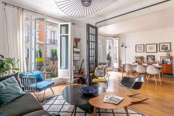 Coup de coeur Appartement familial Paris 5 pièces 114 m2