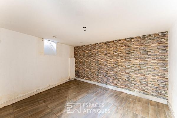Duplex inversé au potentiel unique à Malakoff