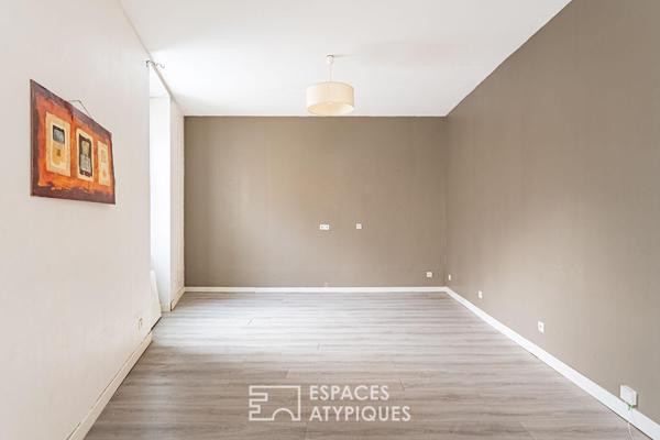 Duplex inversé au potentiel unique à Malakoff