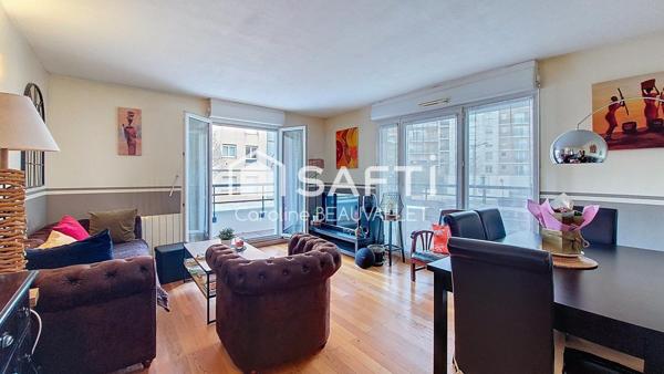 Massy Vilmorin : 3 pièces lumineux avec balcon