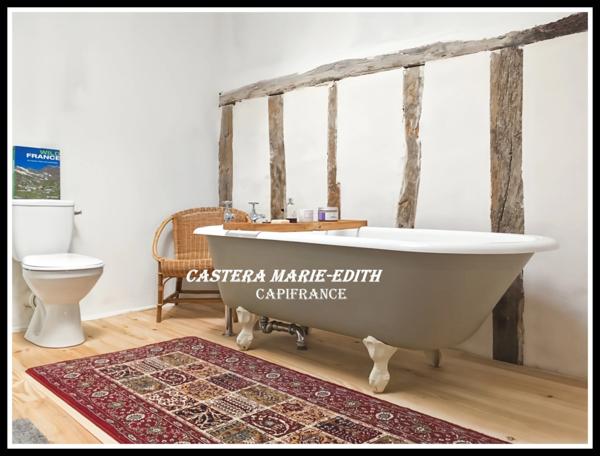 Maison de village rénovée -Proche AUCH - 7 pièces + Garage + Jardin exposé au SUD + Champ