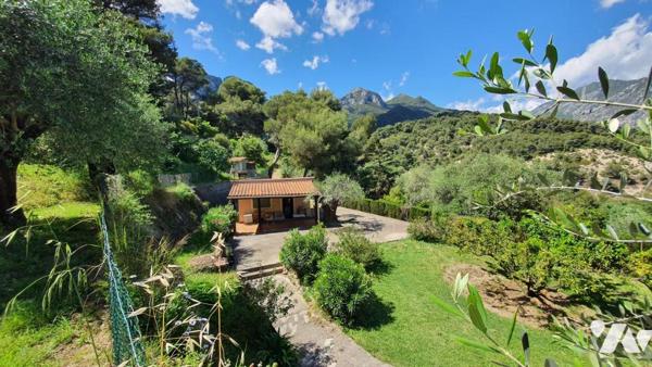 Terrain de loisirs avec abri de jardin aménagé – Menton