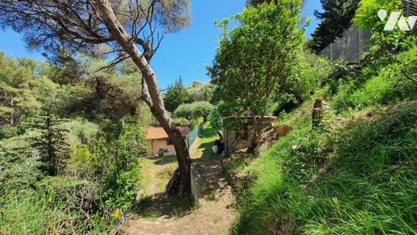 Terrain de loisirs avec abri de jardin aménagé – Menton