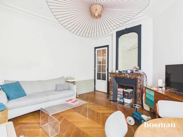 Coup de cœur - 3 pièces de 71 m² - Charme de l'ancien et calme - Paris 75018