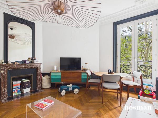 Coup de cœur - 3 pièces de 71 m² - Charme de l'ancien et calme - Paris 75018