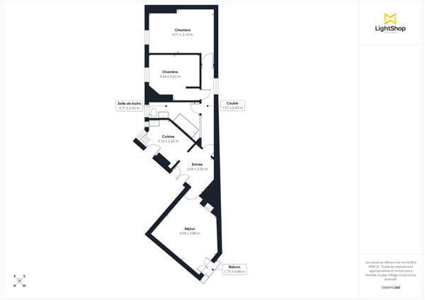 Coup de cœur - 3 pièces de 71 m² - Charme de l'ancien et calme - Paris 75018