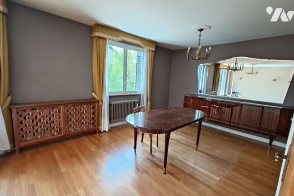 Appartement traversant 5 pièces, 72m², garage