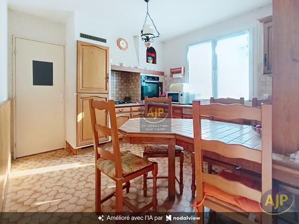 Maison à vendre Saint Sebastien Sur Loire - 4 pièces, 90m² avec 3 chambre(s) à 343 000€ - AJP Immobilier Saint-Sébastien-sur-Loire