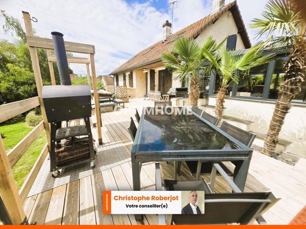 Grande maison de 10 pièces au calme et aux portes de Chalon sur un terrain de 1500m2