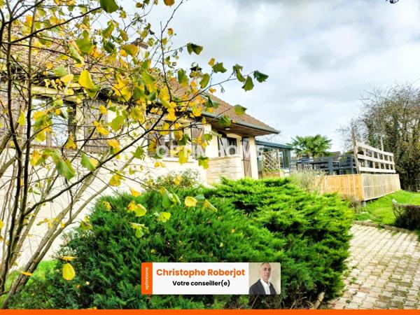 Grande maison de 10 pièces au calme et aux portes de Chalon sur un terrain de 1500m2