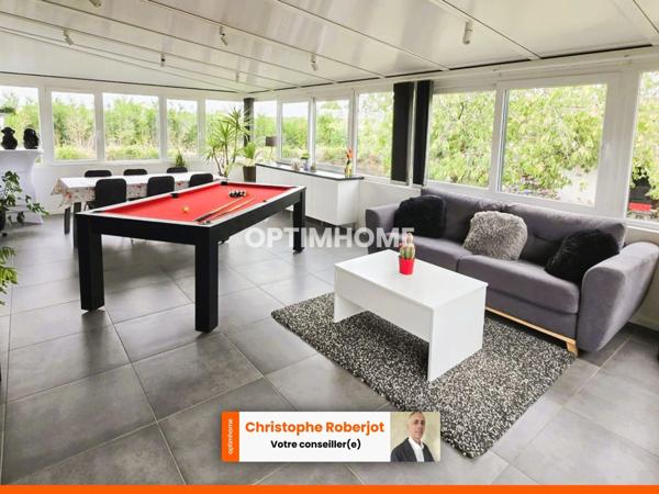 Grande maison de 10 pièces au calme et aux portes de Chalon sur un terrain de 1500m2