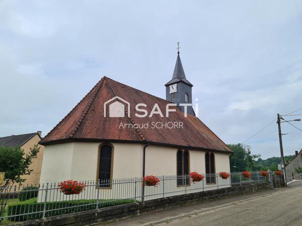 Beau terrain constructible à 2 pas de Sarre-Union et hors lotissement