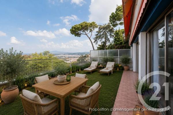 Appartement F3 à vendre  3 pièces - 81,23 m 2   NICE  - 06