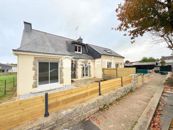 A Moréac, maison traditionnelle de 140 m2 dont logement attenant de 51 m2