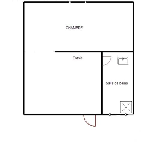 Appartement 1 pièce de 17 m² à La Courneuve (93120)