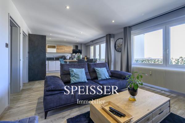 Appartement traversant à Lingolsheim