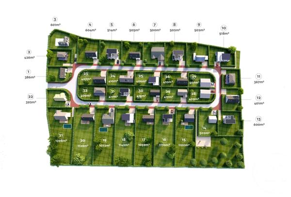 Terrain à vendre  410 m2 ST GEORGES MONTCOCQ - 50