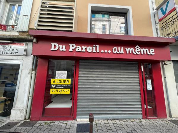 Local Commercial à louer à Aubenas