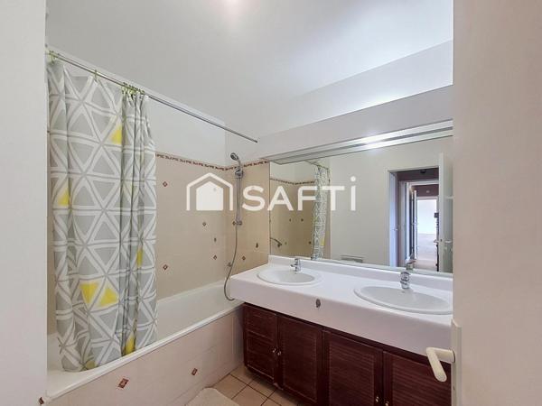 T5 - 106m2 - 3 chambres - Séjour double - Balcon terrasse
