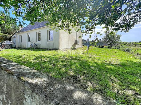 Maison de plain-pied à vendre à Sarzeau 3 chambres, jardin et terrain constructible