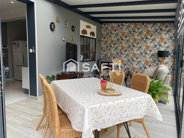 Maison centre ville avec piscine chauffée