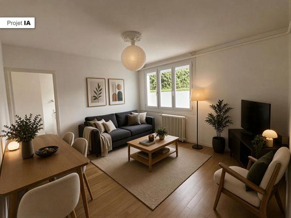 Appartement T2 47m2 Procé Monselet,  
Nantes 44000