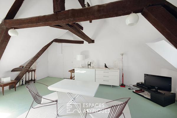 Appartement avec vue sur la Cathédrale au centre historique d’Amiens