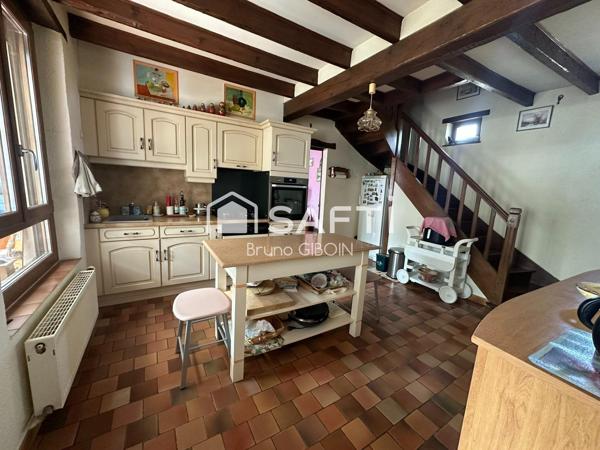 Maison 134 m², 4 pièces, 3 chambres, garage, jardin