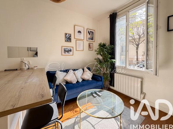 Appartement à vendre 1 pièce 23 m² Saint-Ouen-sur-Seine
