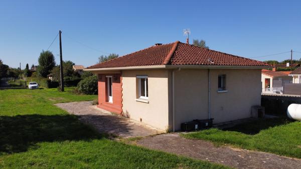 Maison T3 plain-pied avec grand jardin – Centre La Salvetat