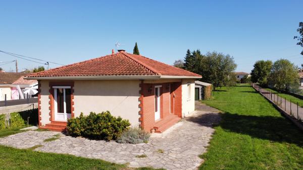 Maison T3 plain-pied avec grand jardin – Centre La Salvetat