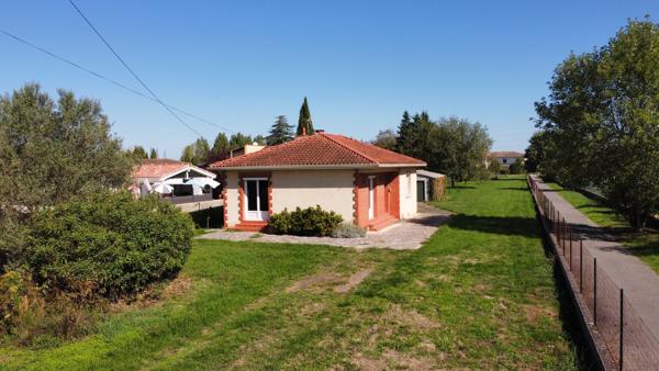 Maison T3 plain-pied avec grand jardin – Centre La Salvetat