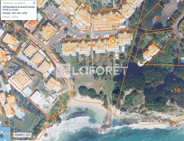 Achat appartement Le Gosier - 2 pièce(s) - 42 m² - 235 400 €