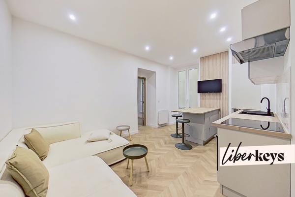 2 pieces 32 m2 entièrement neuf et Meublé I Vieux Nice