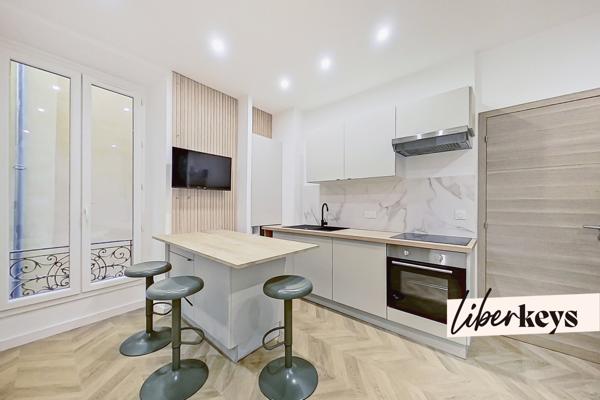 2 pieces 32 m2 entièrement neuf et Meublé I Vieux Nice