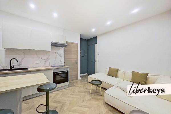 2 pieces 32 m2 entièrement neuf et Meublé I Vieux Nice