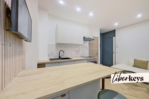 2 pieces 32 m2 entièrement neuf et Meublé I Vieux Nice